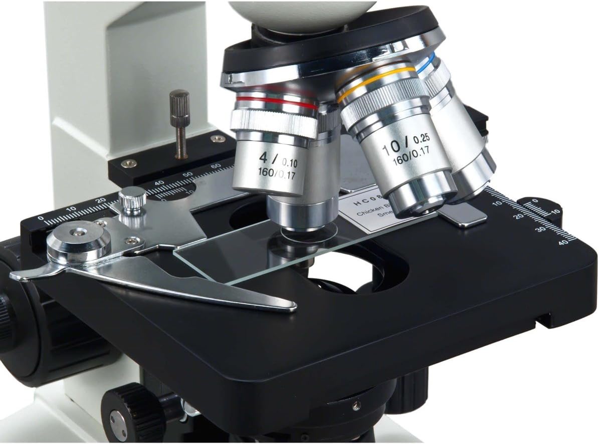 OMAX 40X-2000X Lab Trinocular Compound LED Microscope with 1.3MP Camera