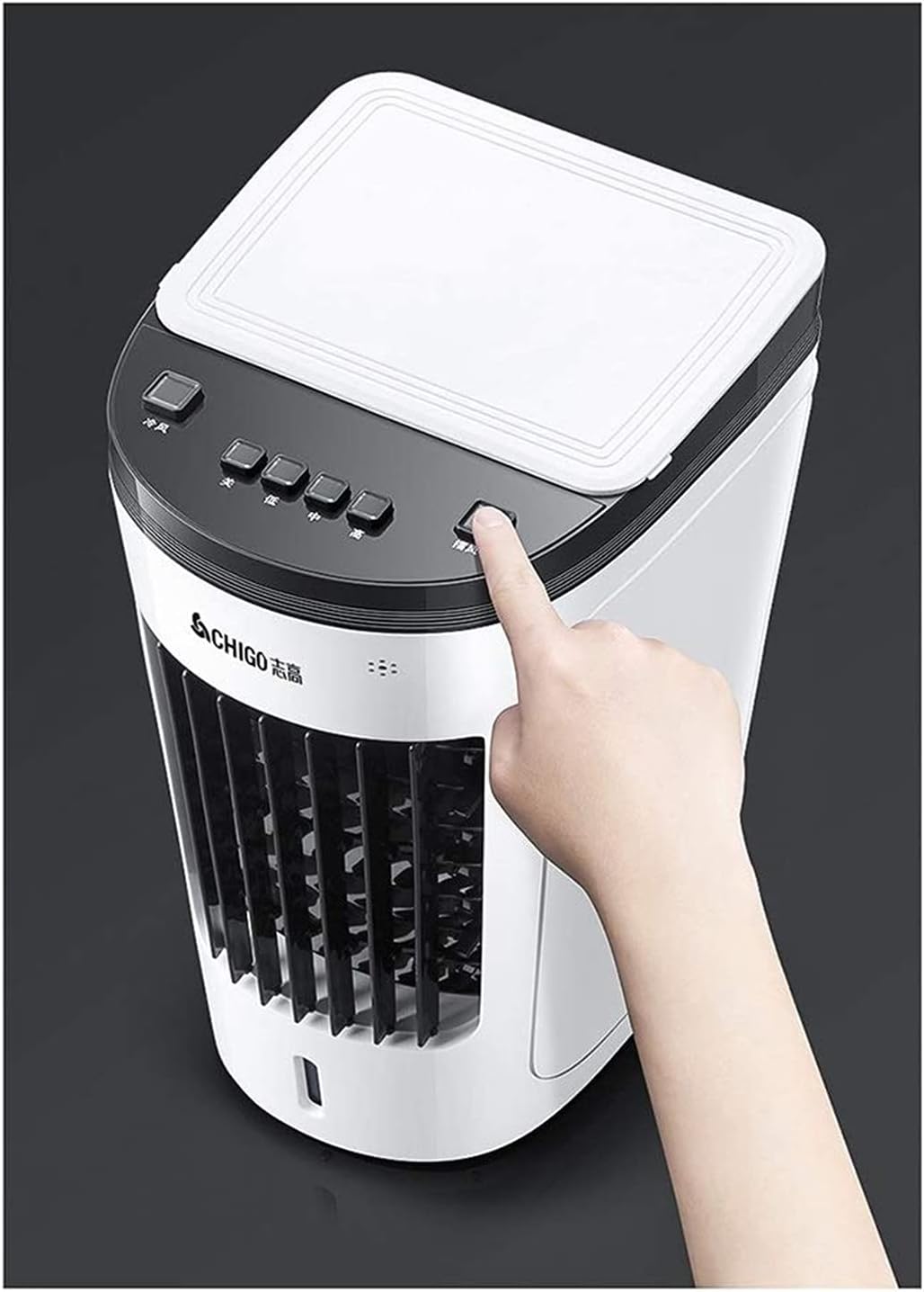 7000BTU Compact Portable Mobile Air Conditioning Unit Cooling Dehumidification Ventilation with Fan Remote LED Display, Class A Energy Saving