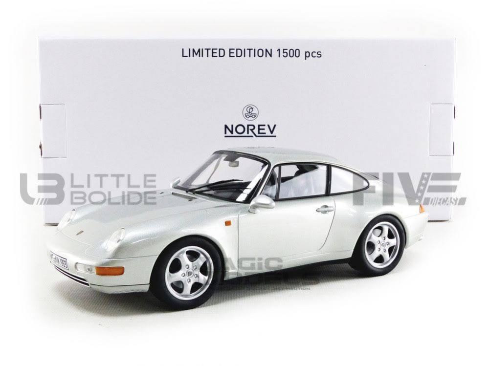 Porsche 911 Type 993 Carrera Coup�� 1993 Grey 1/18 Norev 187591