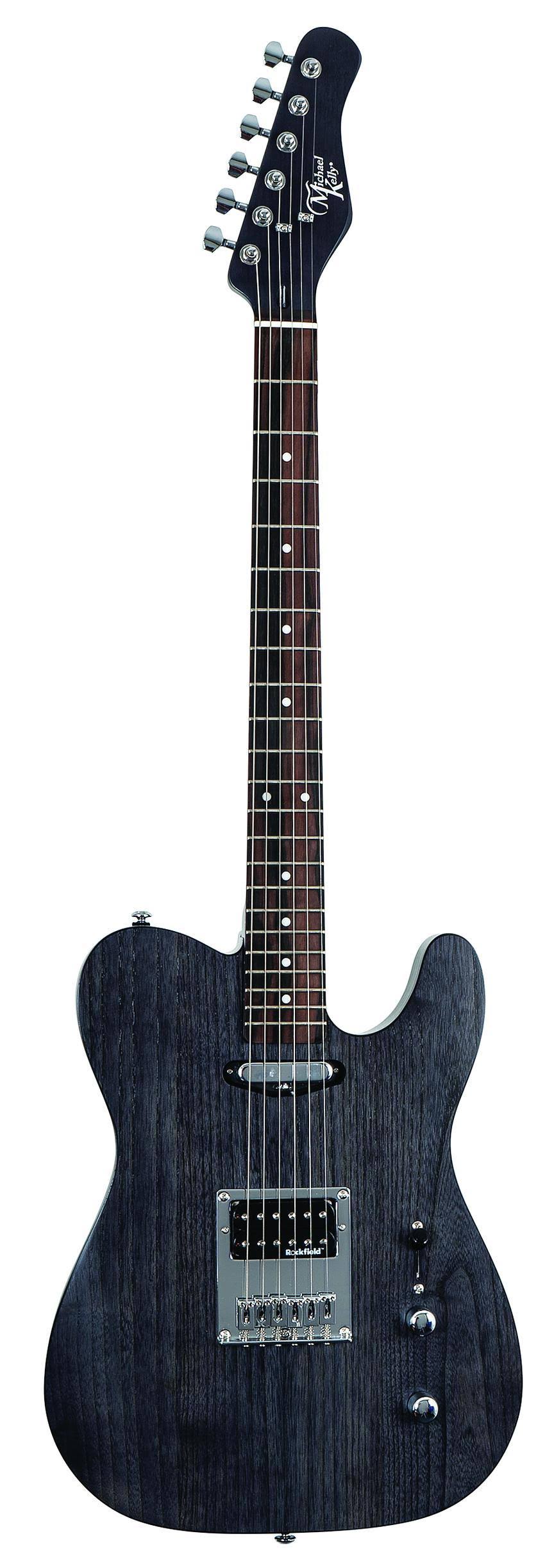 Michael Kelly 54OP Electric Guitar, Black