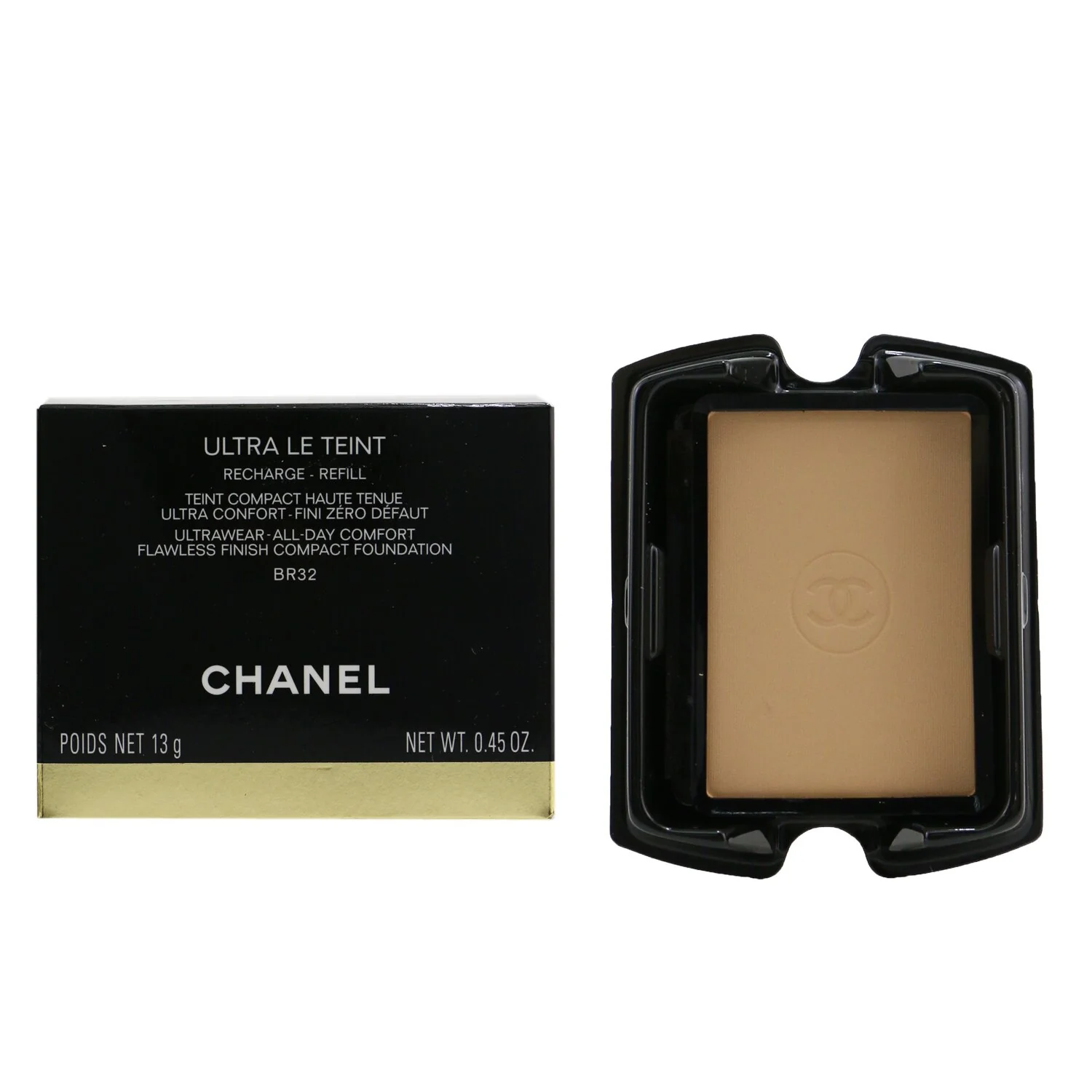 Chanel Ultra Le Teint Ultrawear All Day Comfort Flawless Finish Compact Foundation Refill - # B20  13g/0.45oz