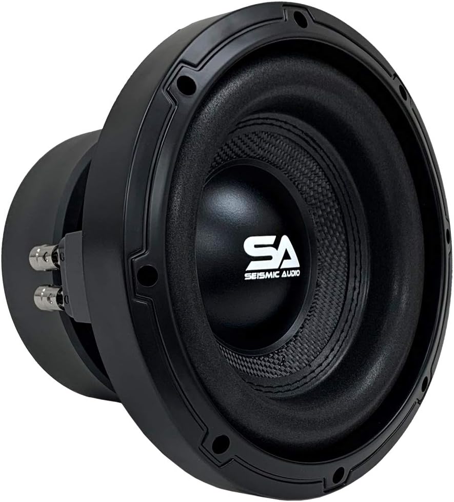 Seismic Audio - SA-GFC084-8 Inch 1000 Watt Max Power Dual 4 Ohm Car Audio Subwoofer Pack of 2