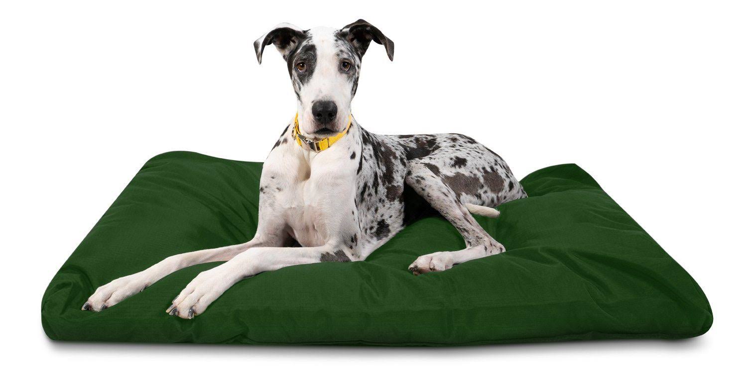 Tough Nesting Dog Bed | Chew Resistant | K9 Ballistics , Green / Large (40x22 x 34x22 x 5x22)