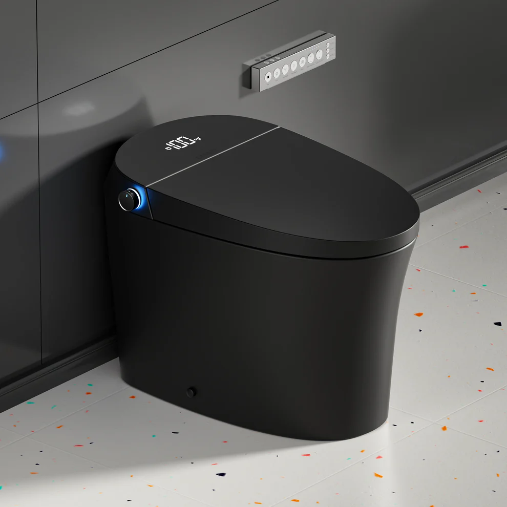 CANEST® Black Smart Toilet | ‎TC-200BG