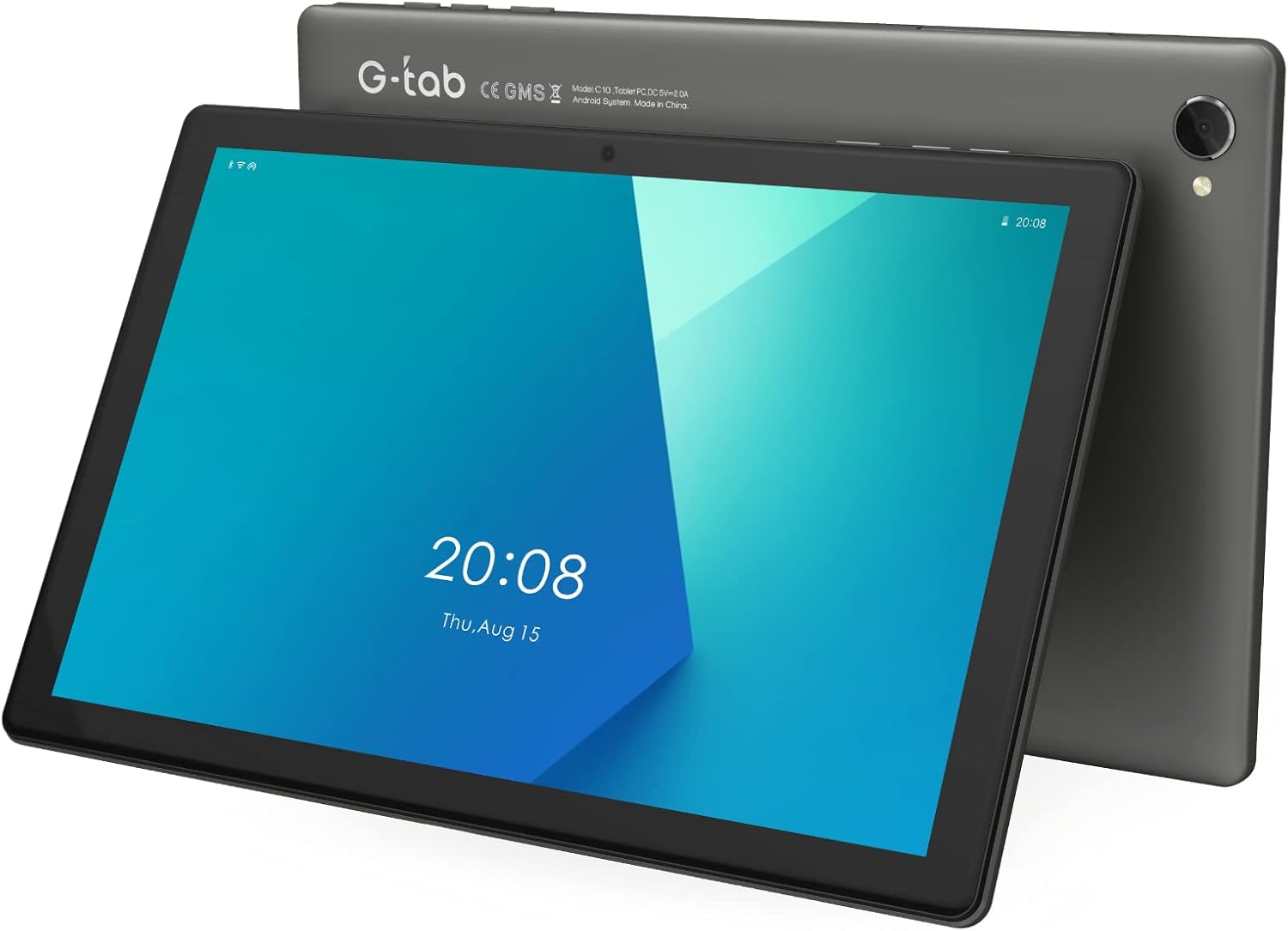 Tablet 10 inch Tablet, Android 11 Tablet, 32GB Storage, Dual HD Camera, Quad-Core Powerful Processor Long Lasting Battery and High-Resolution Screen for Better Gaming, Working Experience (Gray)