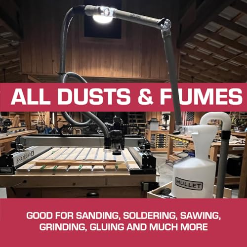 Mullet ThirdHand Dust Collection Boom Arm