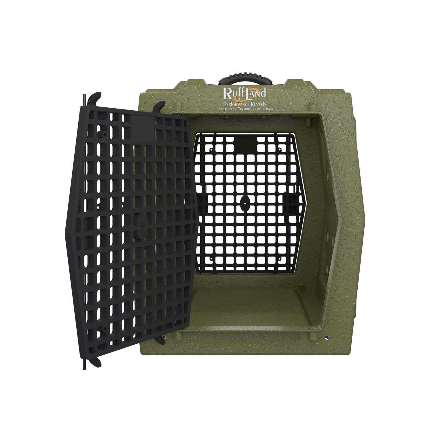 Ruff Land Kennels Intermediate Kennel Double Door INTDD2009TAN22 - Pet Supplies online store