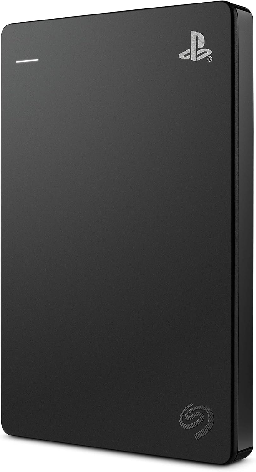 Seagate Game Drive 4TB External Hard Drive Portable HDD - Compatible With PS4 (STGD4000400) blue