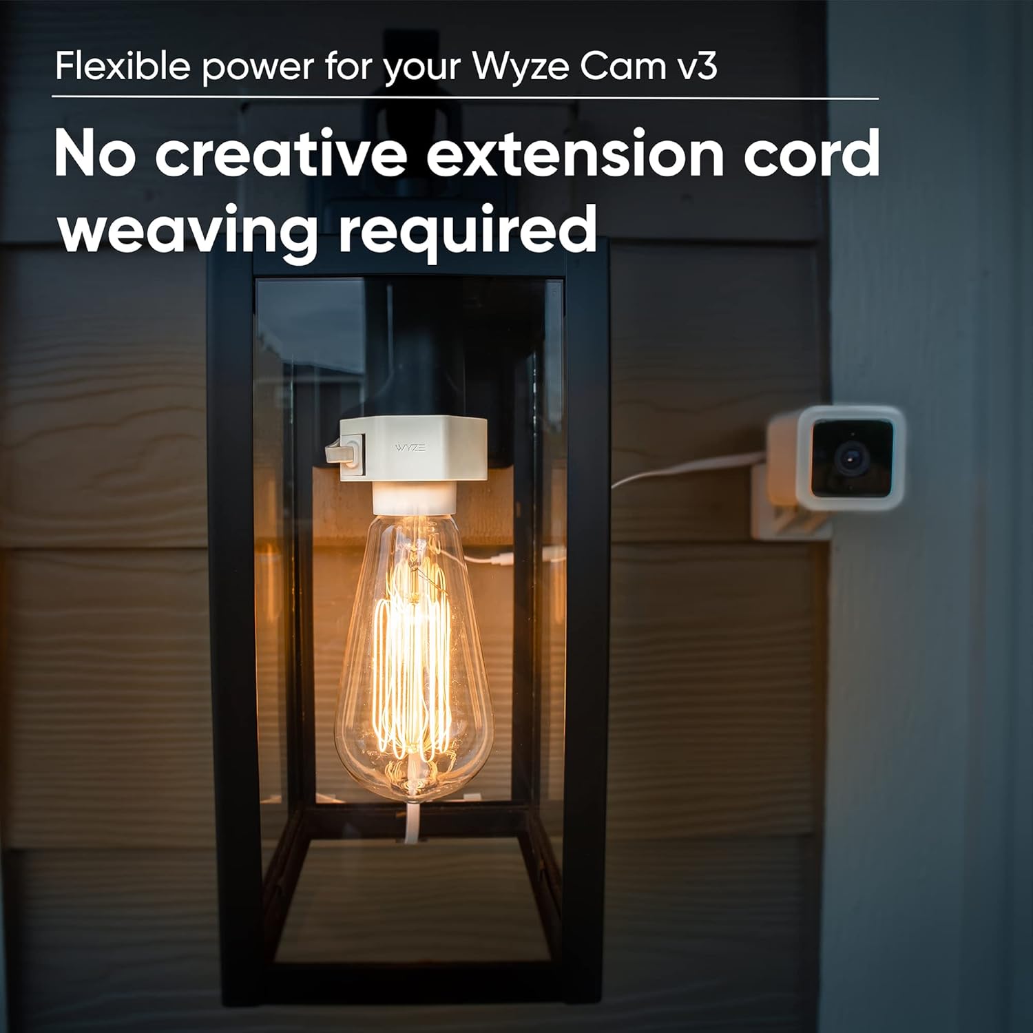 Wyze Cam v3 with Color Night Vision, 1080p HD Indoor/Outdoor Video Camera, 2-Way Audio, Compatible with Alexa, Google Assistant, and IFTTT, 2-Pack
