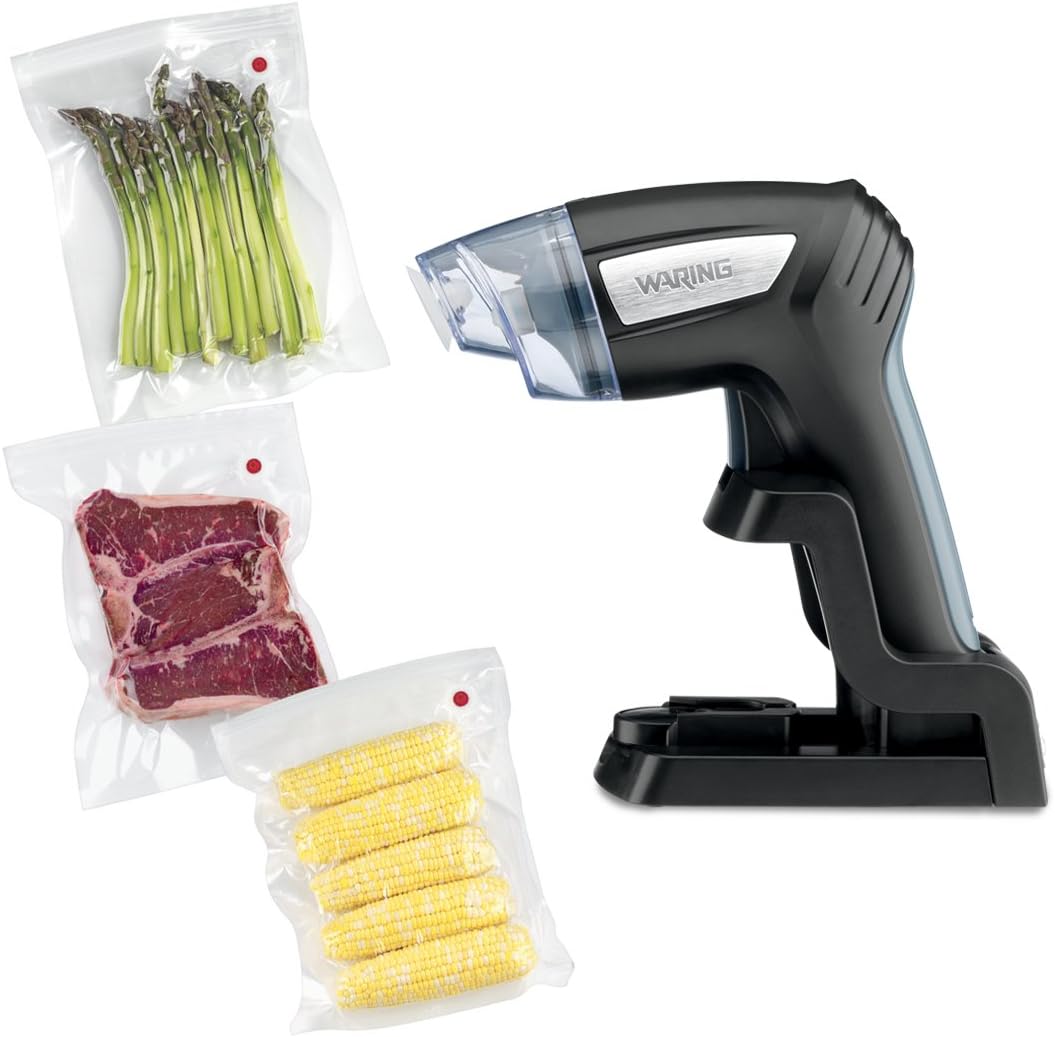 Waring Pro PVS1000 Pistol Vac Professional Vacuum Sealer System
