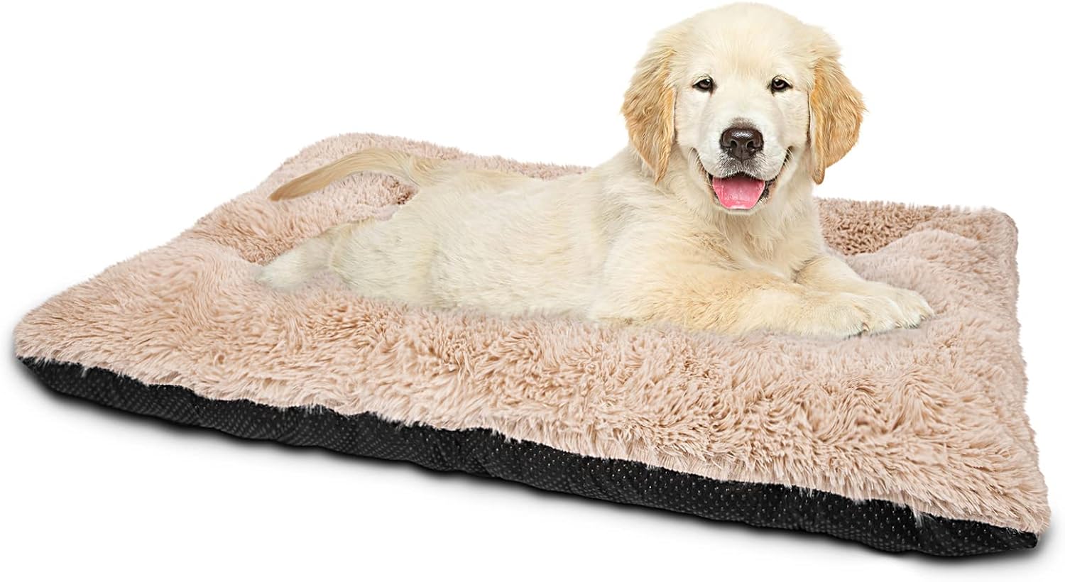 JOEJOY Large Dog Bed Crate Pad, Dog Beds for Large Dogs,Ultra Soft Calming Washable Non-Slip Kennel Crate Pad Mat for Extra Large Medium Small Dogs&Cats Sleeping and Anti Anxiety