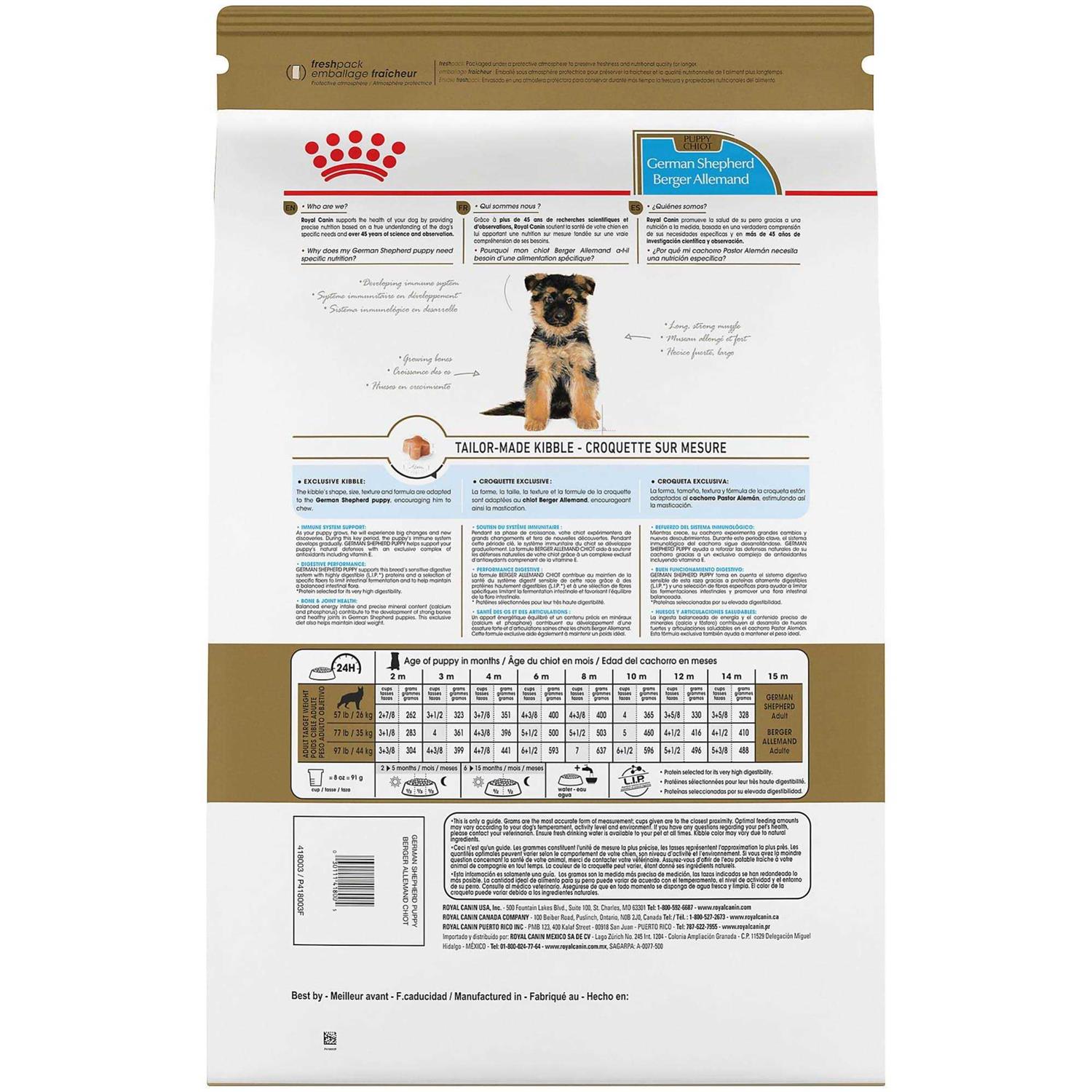 Royal Canin German Shepherd Puppy Dry Dog Food - Pet Supplies online store
