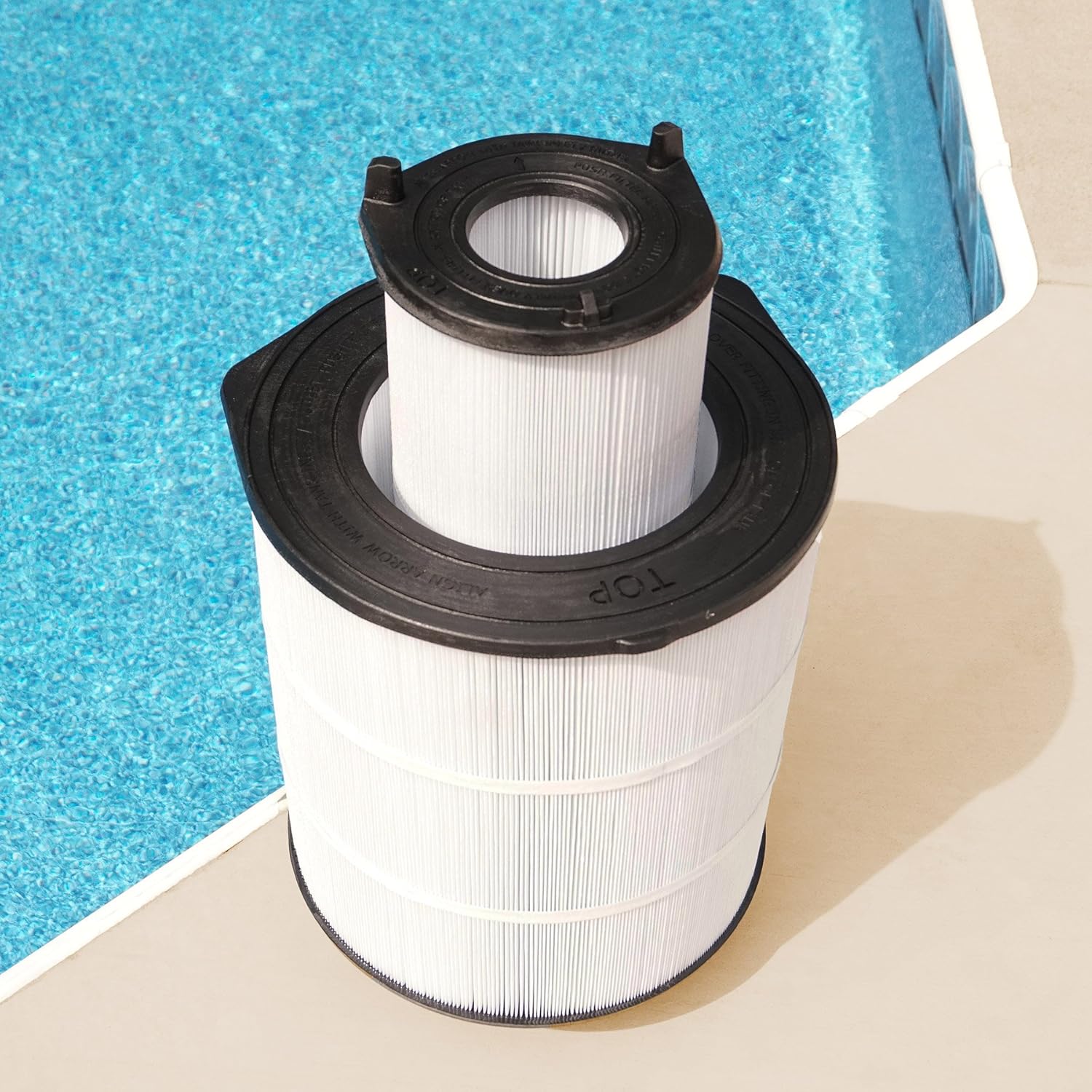 Guardian Filtration Pool Filters - Inner and Outer Set - Replaces Sta-Rite 25021-0200S & 25022-0201S System 3 S7M120 Set, Pentair