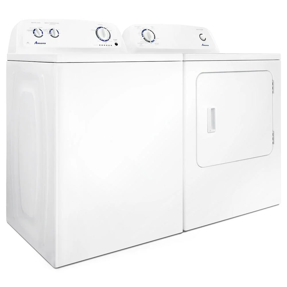 Amana 3.5 cu ft Dual Action Agitator Top Load Washer in White