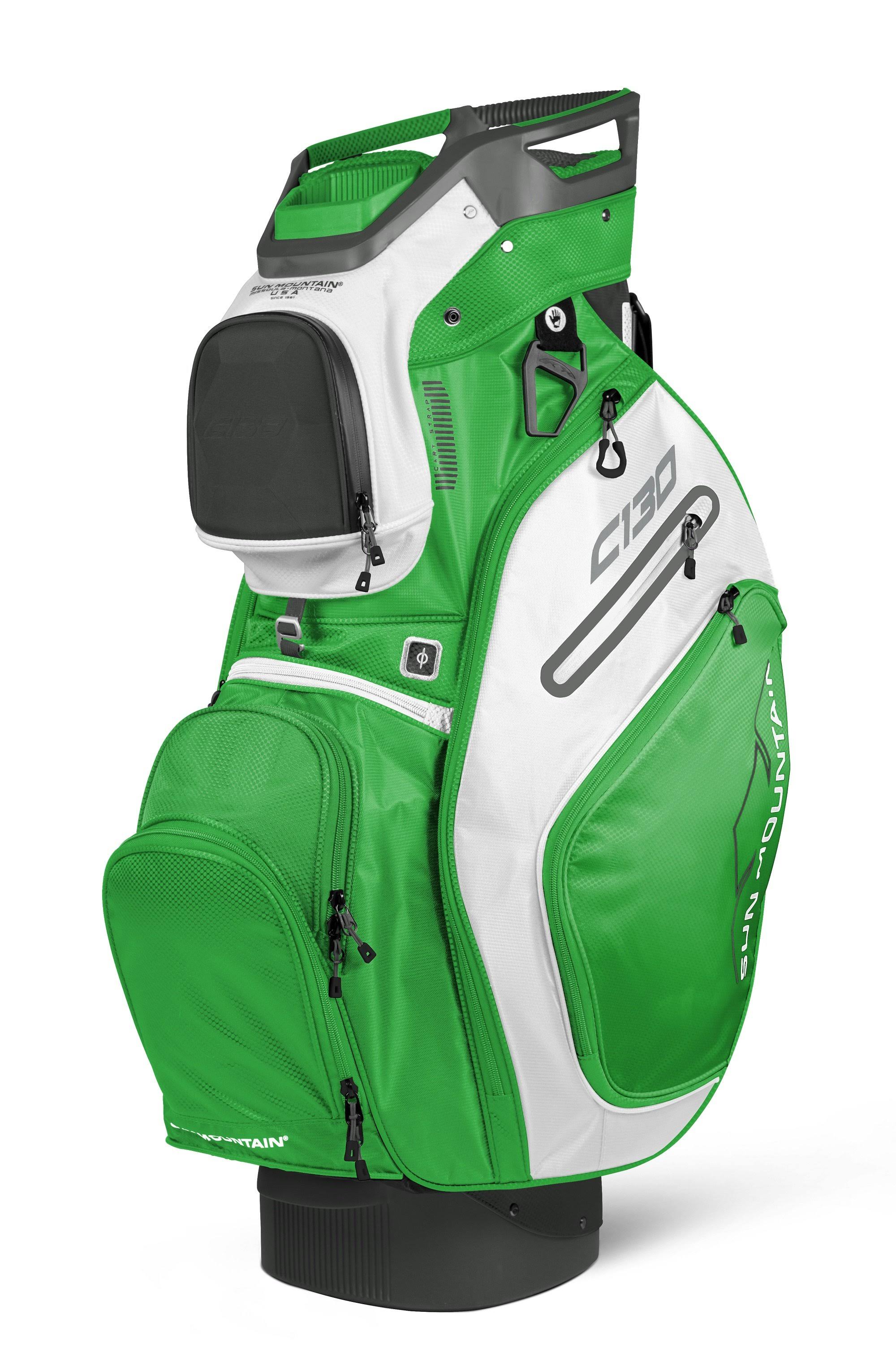 Sun Mountain 2018 C-130 Cart Bag | Navy/White/Red