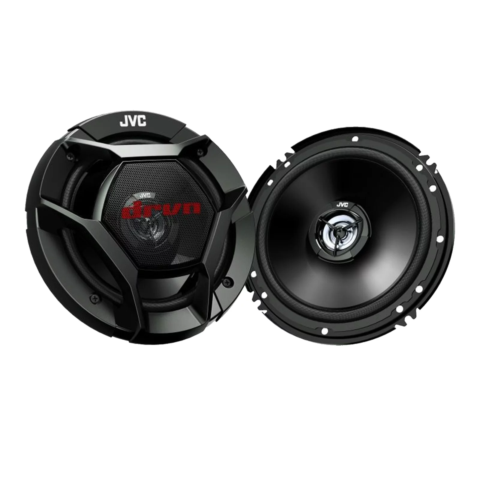JVC KW-R940BTS Double DIN Bluetooth USB AUX AM/FM Stereo CD Player Receiver Bundle with 2x 6.5" 2-Way 360W Peak Car Audio Component Speakers, 2x 6.5" Coaxial 300W Max Vehicle Speakers, Speaker Wire