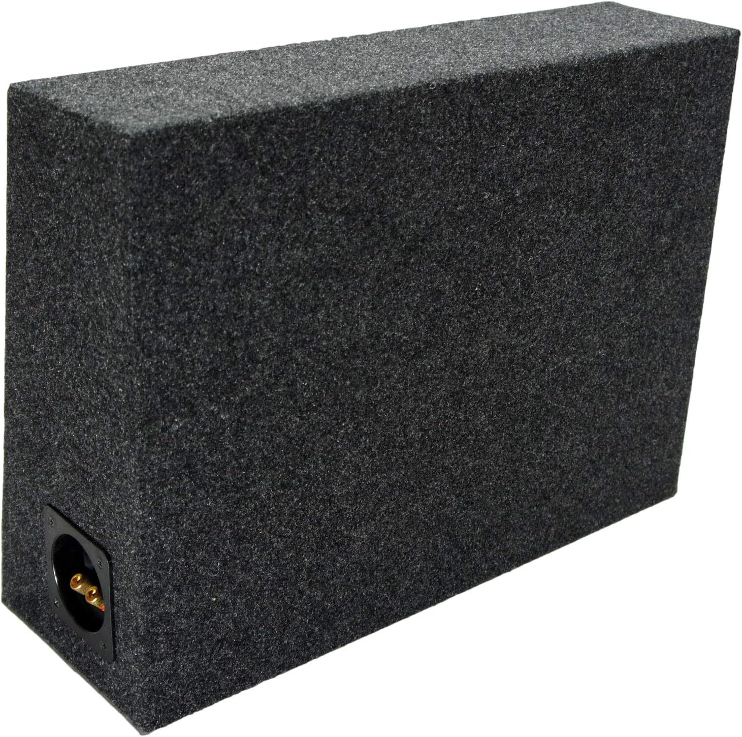 Single 10" Subwoofer Regular Standard Cab Truck Sub Box Enclosure 5/8" MDF Pack of 2