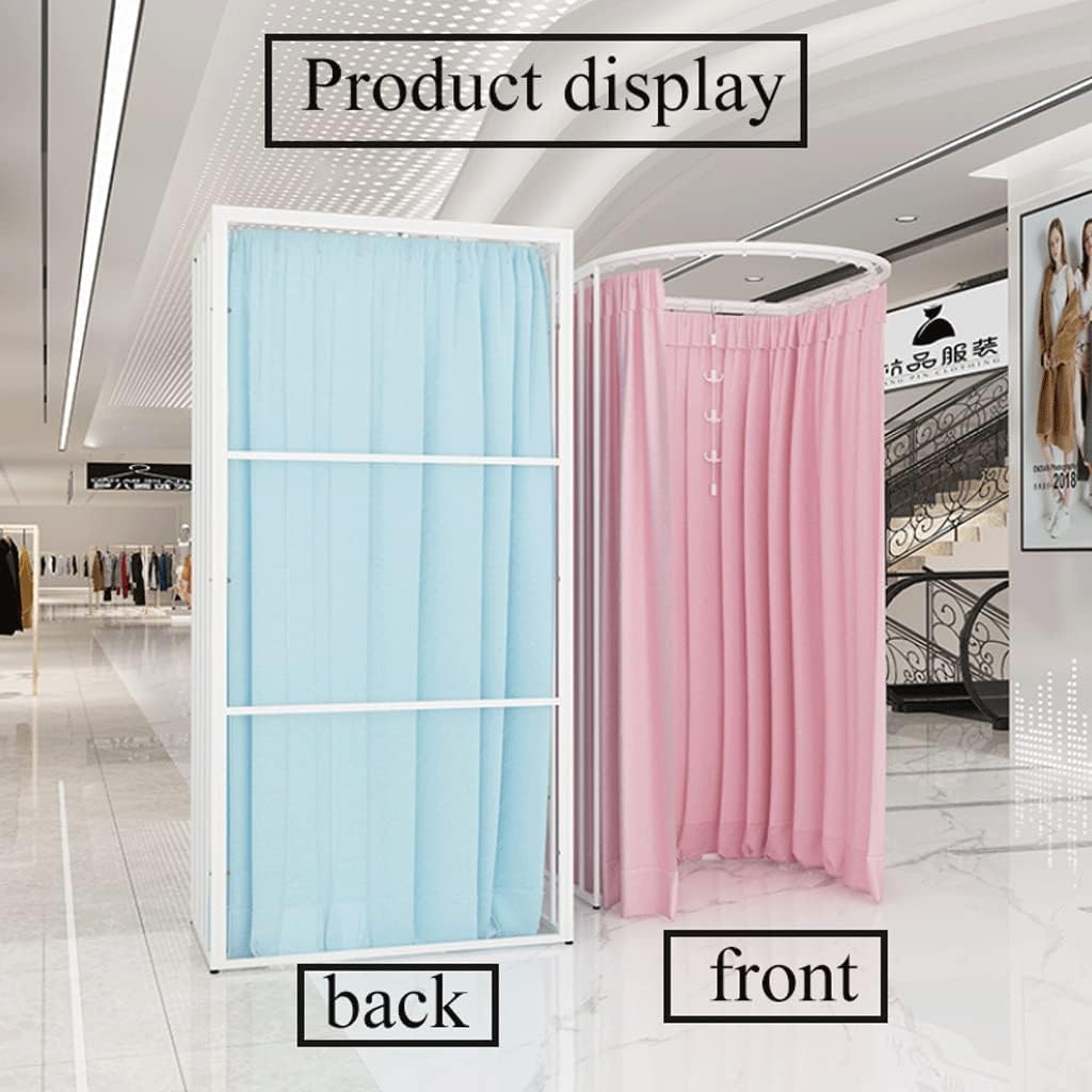 Fashion Changing Rooms Clothing Store Fitting Room Movable Temporary Locker Room Portable Floor-Standing Dressing Room Simple Changing Room Bedroom Furniture