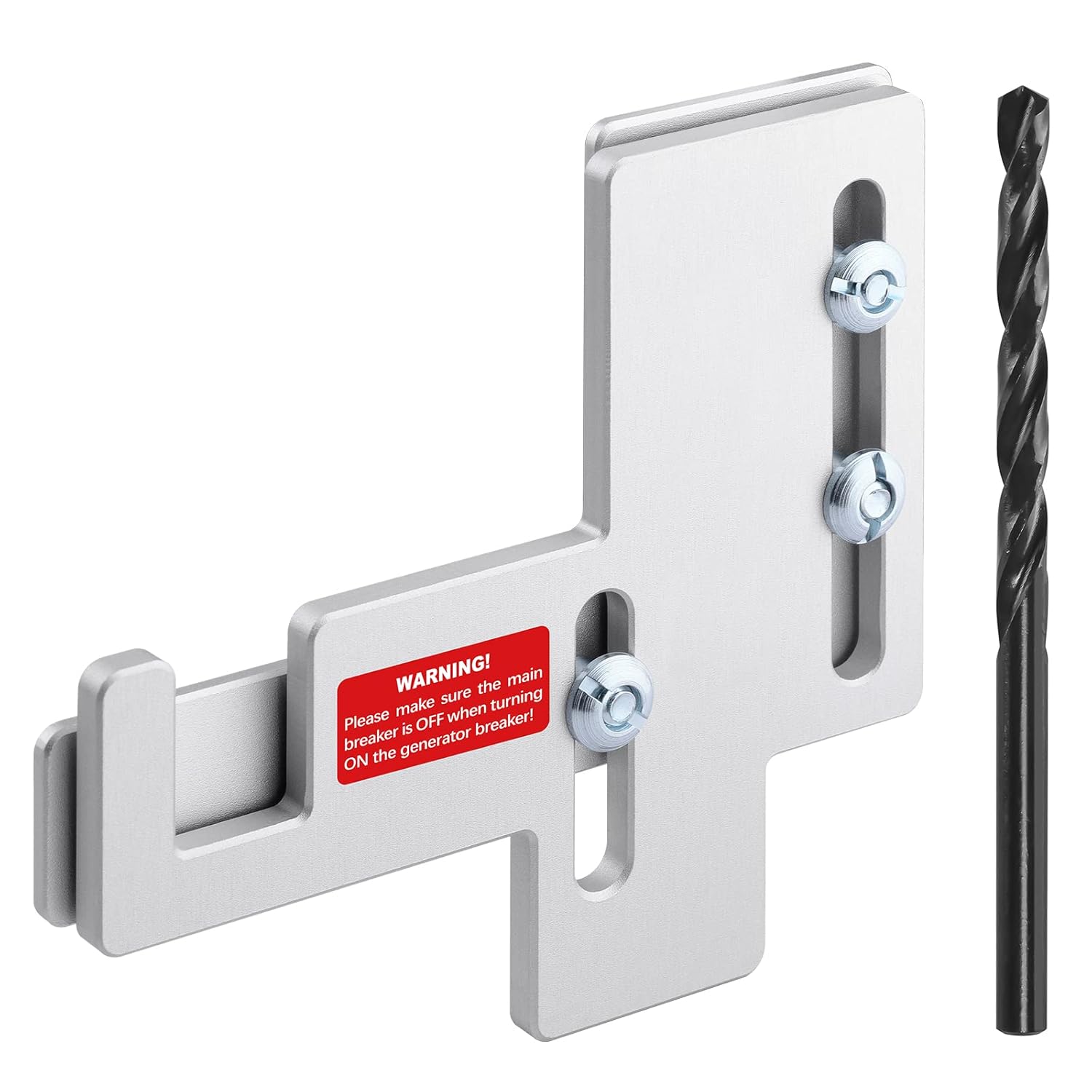ACANORA Generator Interlock Kit for Murray or Siemens 150-200 Amp Panels, 7/8 to 1 1/4 Inches Separation Between, Silver