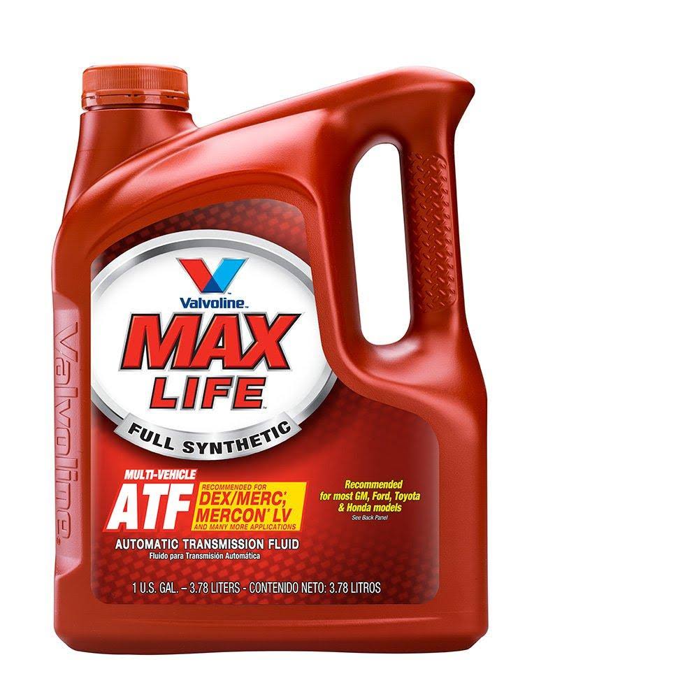 Valvoline Maxlife Full Synthetic Multi-Vehicle Automatic Transmission Fluid 1gal Case of 3 773775-3pk