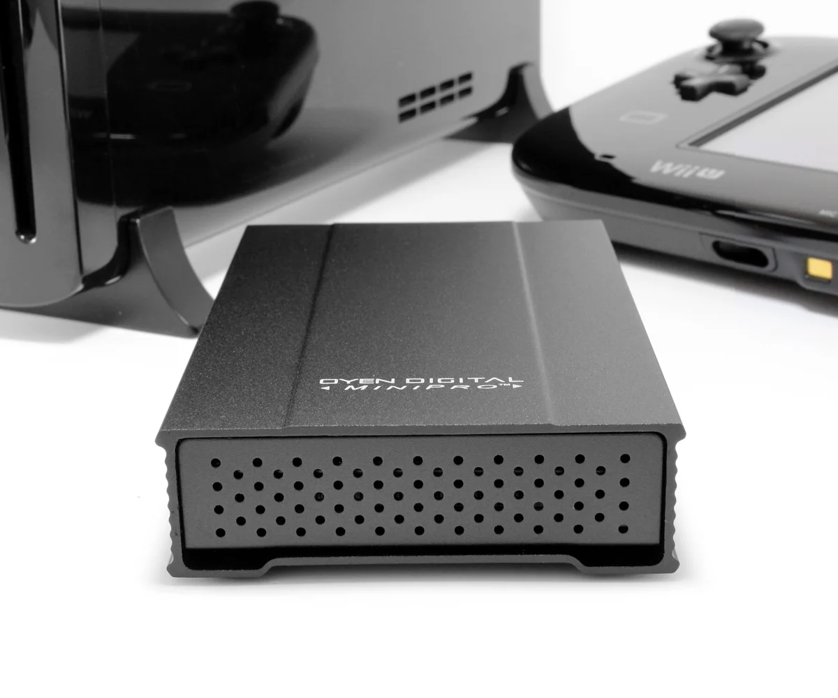 MiniPro 2TB External USB 3.1 Portable Hard Drive for Nintendo Wii U