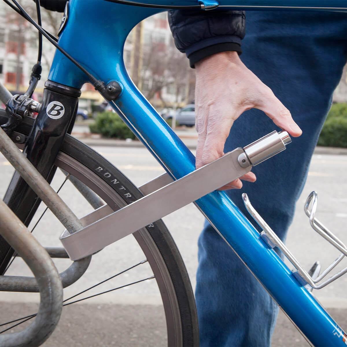 Tigr Mini+ Titanium Bike U-Lock