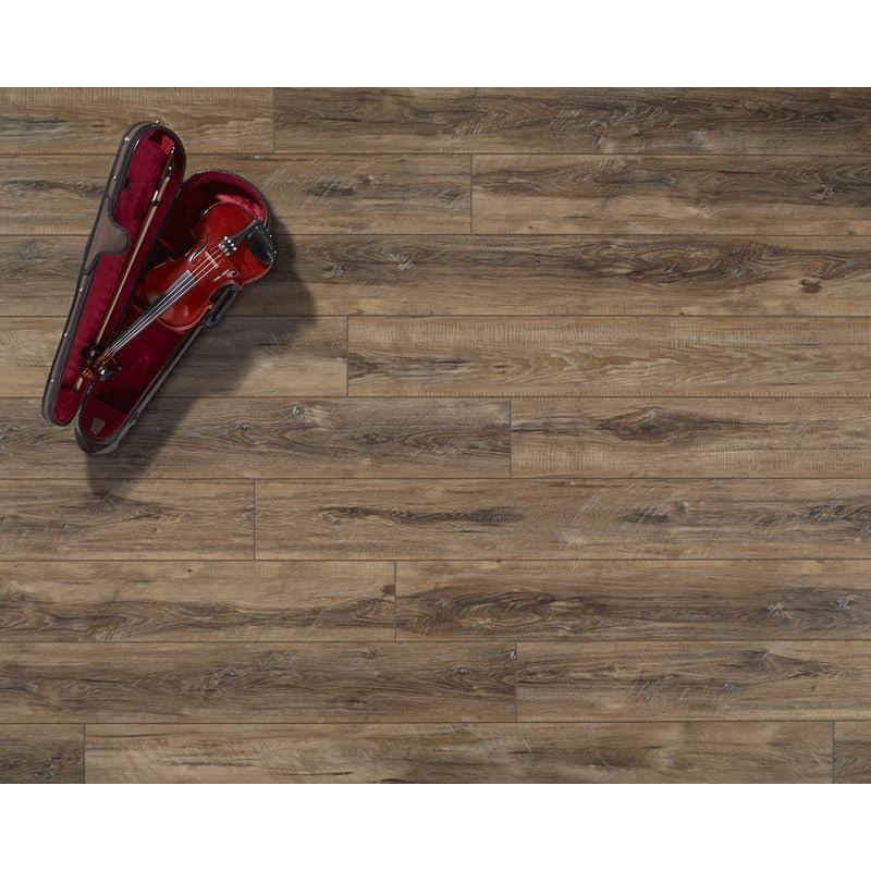 Mannington Adura Apex Napa 8x22 x 72x22 Barrel Dark Brown Luxury Vinyl Plank Flooring 23.4 Sq. ft. per Carton APX042