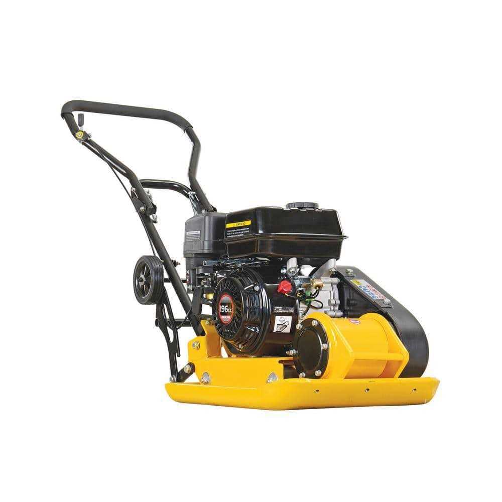 STARK USA 6.5HP 2470 lb. Compacting Force Walk Behind Plate Compactor 21 in. x 15 in. Plate 350 sq./ft. 196cc Gas-Powered EPA - Shop Hardware Tools Online Store