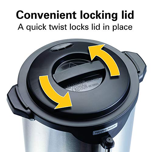 Hamilton Beach Commercial 100 Cup Stainless Steel Coffee Urn (HCU100S)