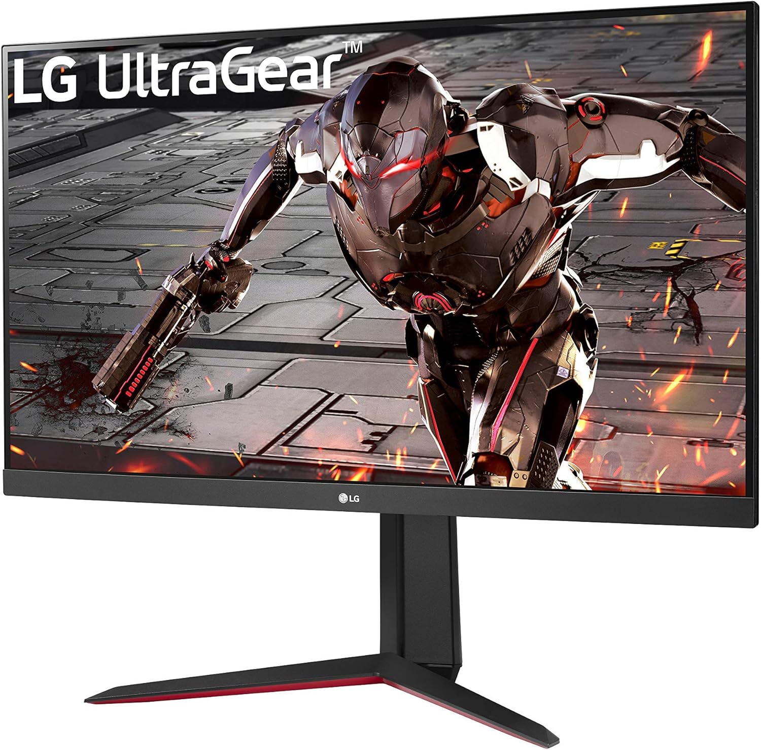 LG 32GN650-B 32” Ultragear QHD (2560 x 1440) Gaming Monitor with 165Hz Refresh Rate with 1ms Motion Blur Reduction, HDR 10 Support and AMD FreeSync – Black (Renewed)