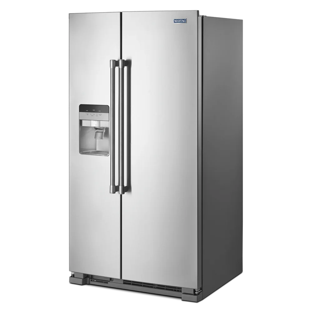 Maytag Mss25c4mg 36" Wide 24.5 Cu. Ft. Side By Side Refrigerator - Stainless Steel