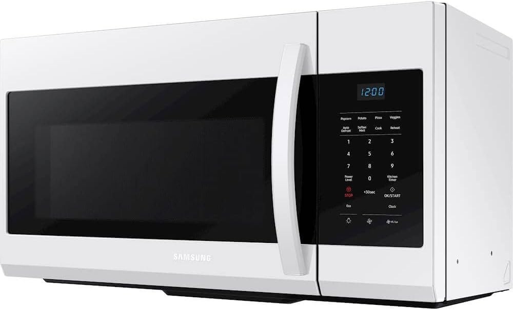 Samsung 1.7 Cu. Ft. White Over-The-Range Microwave