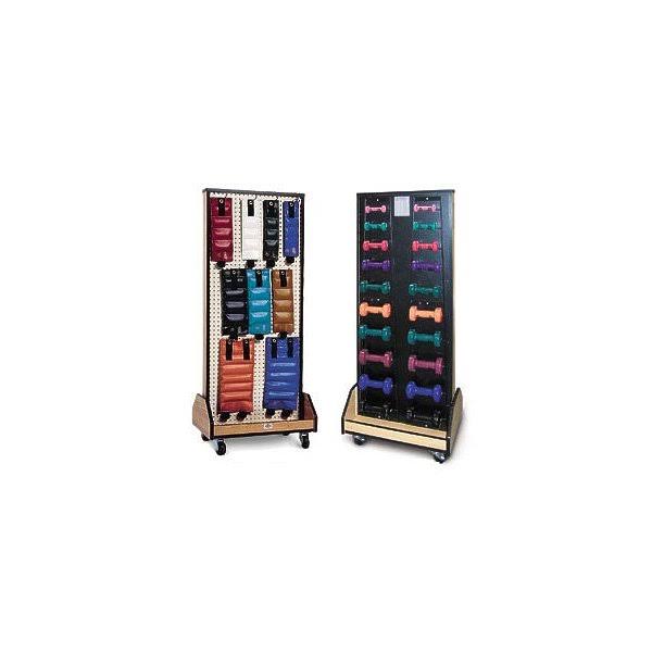 Hausmann Mobile Cuff Weight/Dumbbell Rack 5565