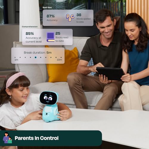 Miko 3 AI Robot for Kids – Smart Educational & STEAM Learning Robot with Interactive Apps, Games, Stories & Activities for Girls & Boys Ages 5–10 | Red