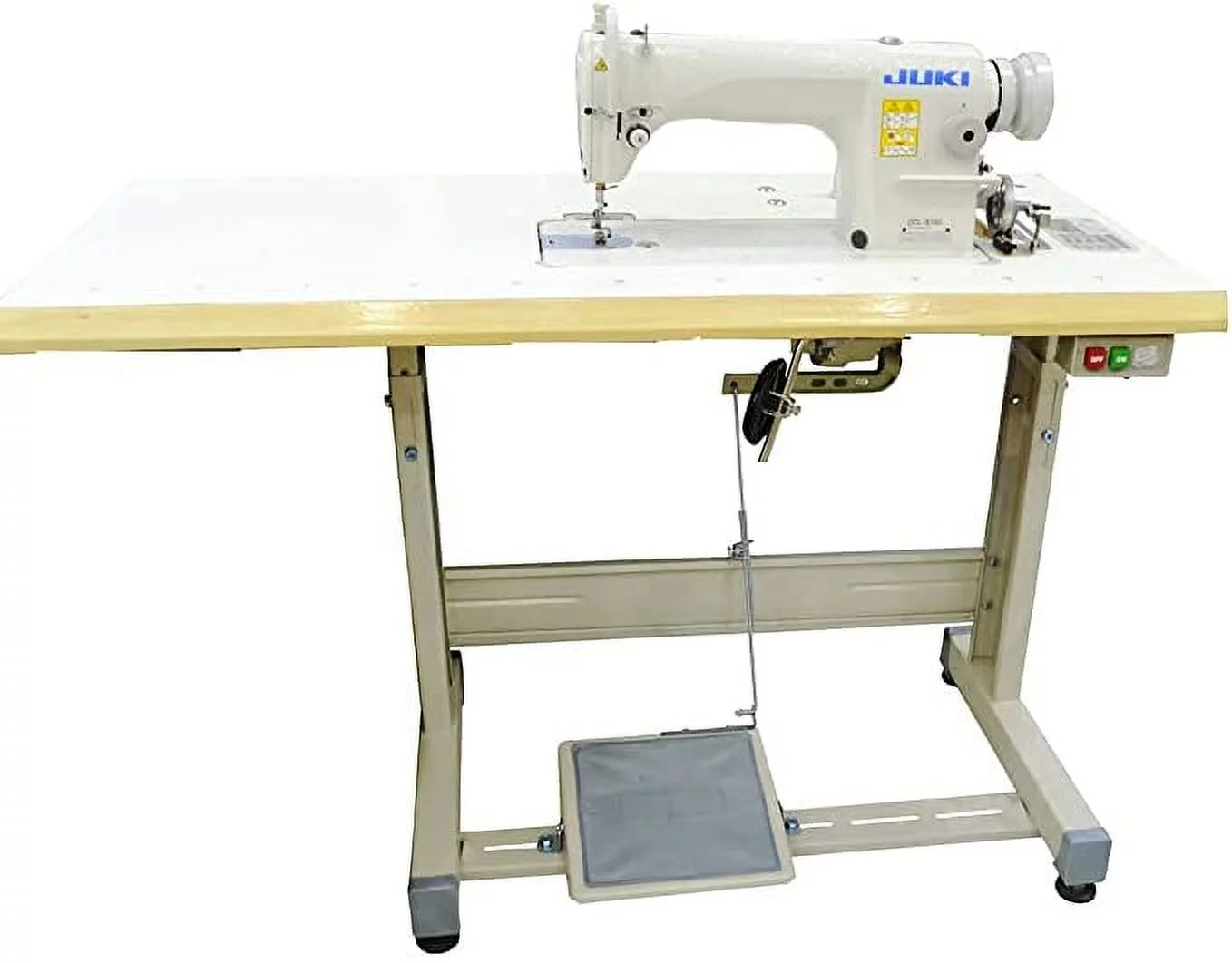 JUKI DDL-8700-Servo Industrial Straight Stitch Sewing Machine, Servo Motor with Table and Legs