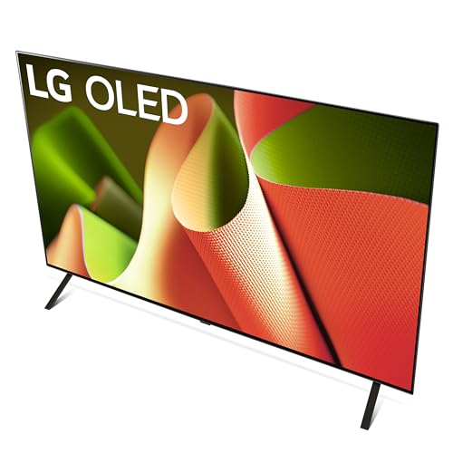 LG 55-Inch Class OLED B4 Series Smart TV 4K Processor Flat Screen with Magic Remote AI-Powered with Alexa Built-in (OLED55B4PUA, 2024)
