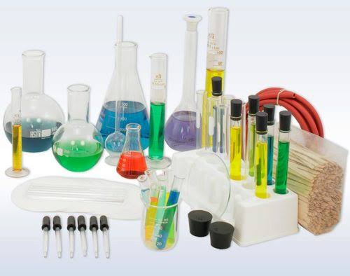 Borosilicate Glass Deluxe Chemistry Glassware u0026 Labware Set, Home Science Tools
