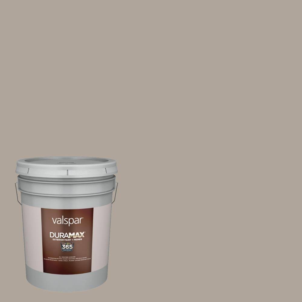 Valspar Duramax Semi-Gloss Smoked Oyster 6005-1c Exterior Paint (5-Gallon) | 6005-1C-9576