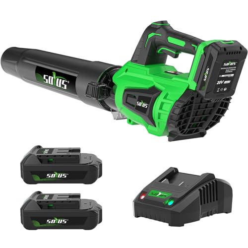 SOYUS Cordless Leaf Blower & Leaf Vacuum with Battery and Charger