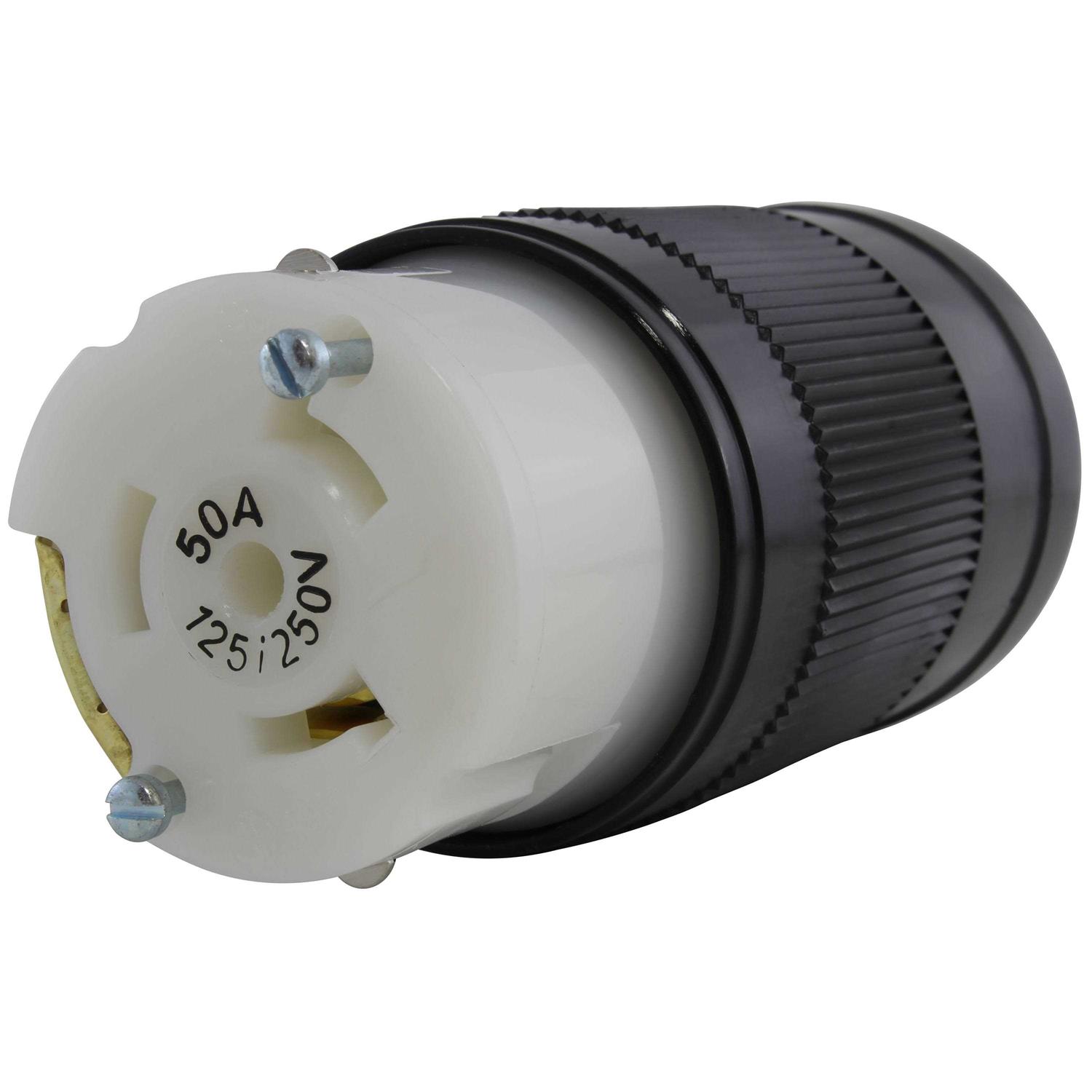 AC Works NEMA SS2-50R 50 Amp 125/250-Volt 4-Prong Locking Female Connector Assembly - Shop Hardware Tools Online Store