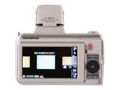Olympus - 14.0-Megapixel Digital Camera - Titanium