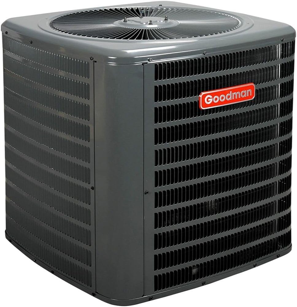 Goodman 3 Ton 14.3 SEER2 Value Series Air Conditioner Condenser - Free Thermostat Included