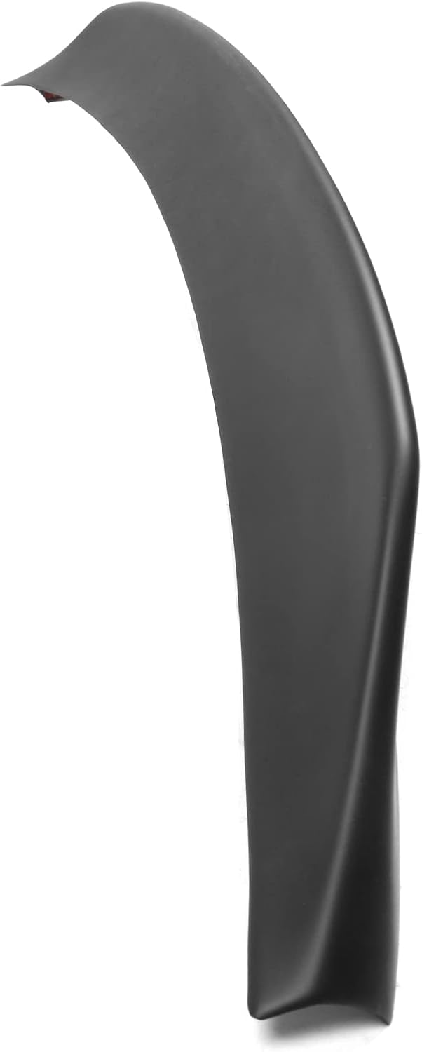 Rear Trunk Spoiler Compatible With 2013-2015 Honda Civic Sedan, IKON DUCKBILL V2 Style Unpainted PP Trunk Deck Lip Wing by IKON MOTORSPORTS