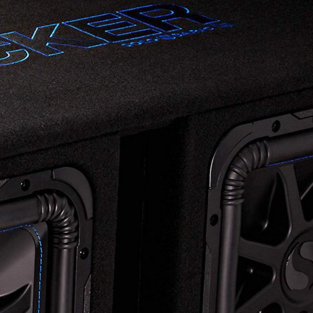 KICKER 12" 3000W Dual Loaded Solo-Baric L7S Subwoofer Enclosure | 44DL7S122