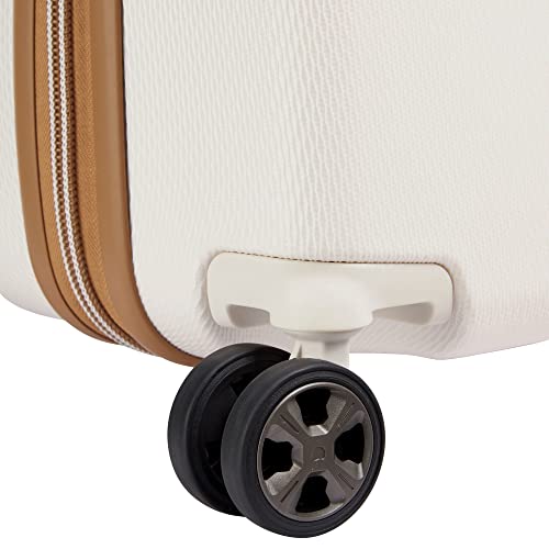 DELSEY PARIS Chatelet Air 2.0 Hardside Luggage with Spinner Wheels, Angora, Checked-Large 28 Inch