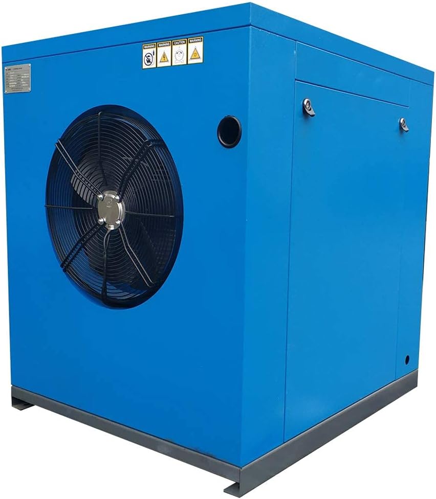 208-230Volt 3-Phase Rotary Screw Air Compressor 20HP 15KW - 71CFM @ 125PSI - NPT3/4" Base Mount Commercial Air Compressed Industrial Stationary Compressors System Spin-on Air Oil Separator - PACK15