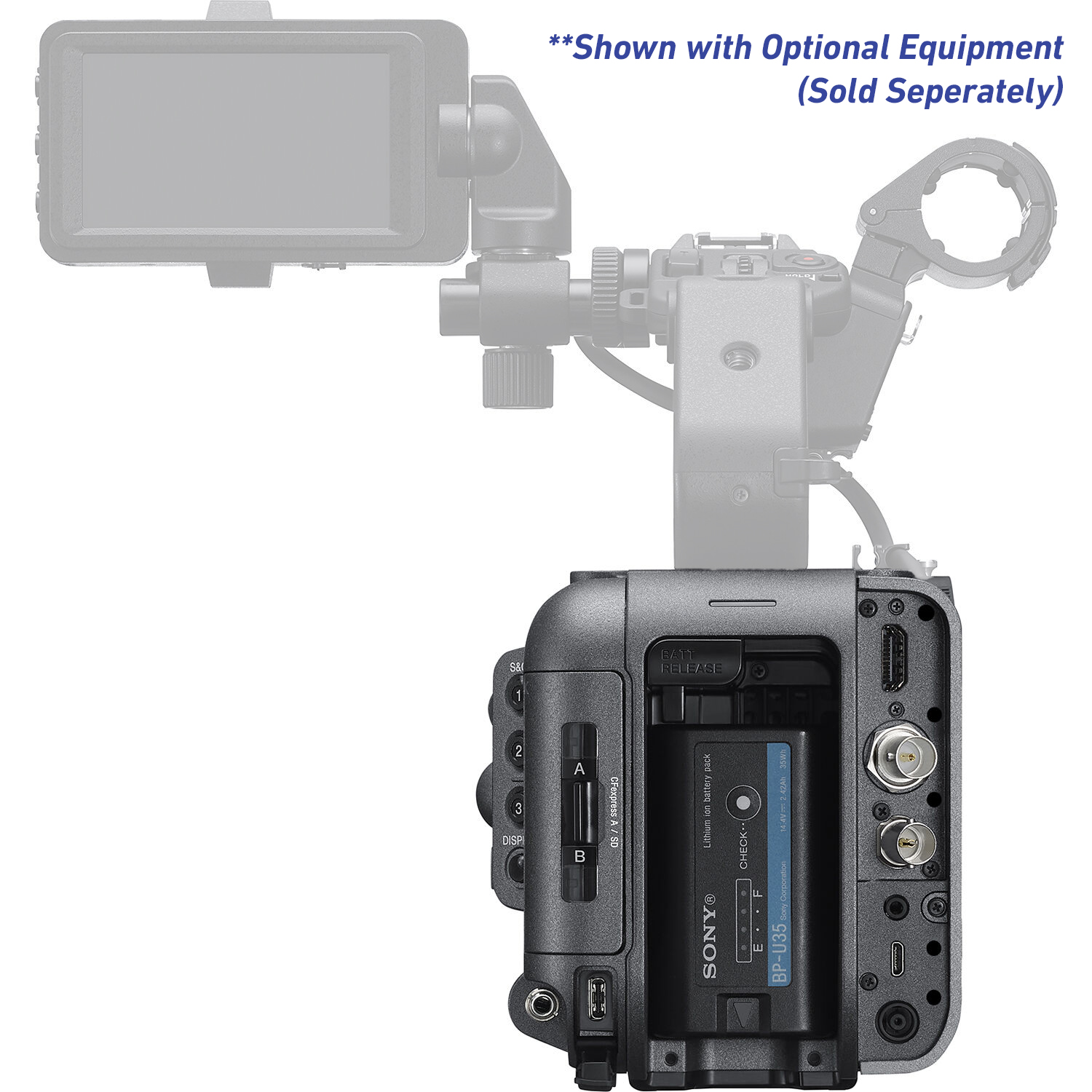 Ultimaxx Essential Accessory Bundle + Sony FX6 Full-Frame Cinema Camera (Body Only) + SanDisk 128GB Extreme SDXC Memory Card, Water-Resistant Gadget Bag & More (22pc Bundle)