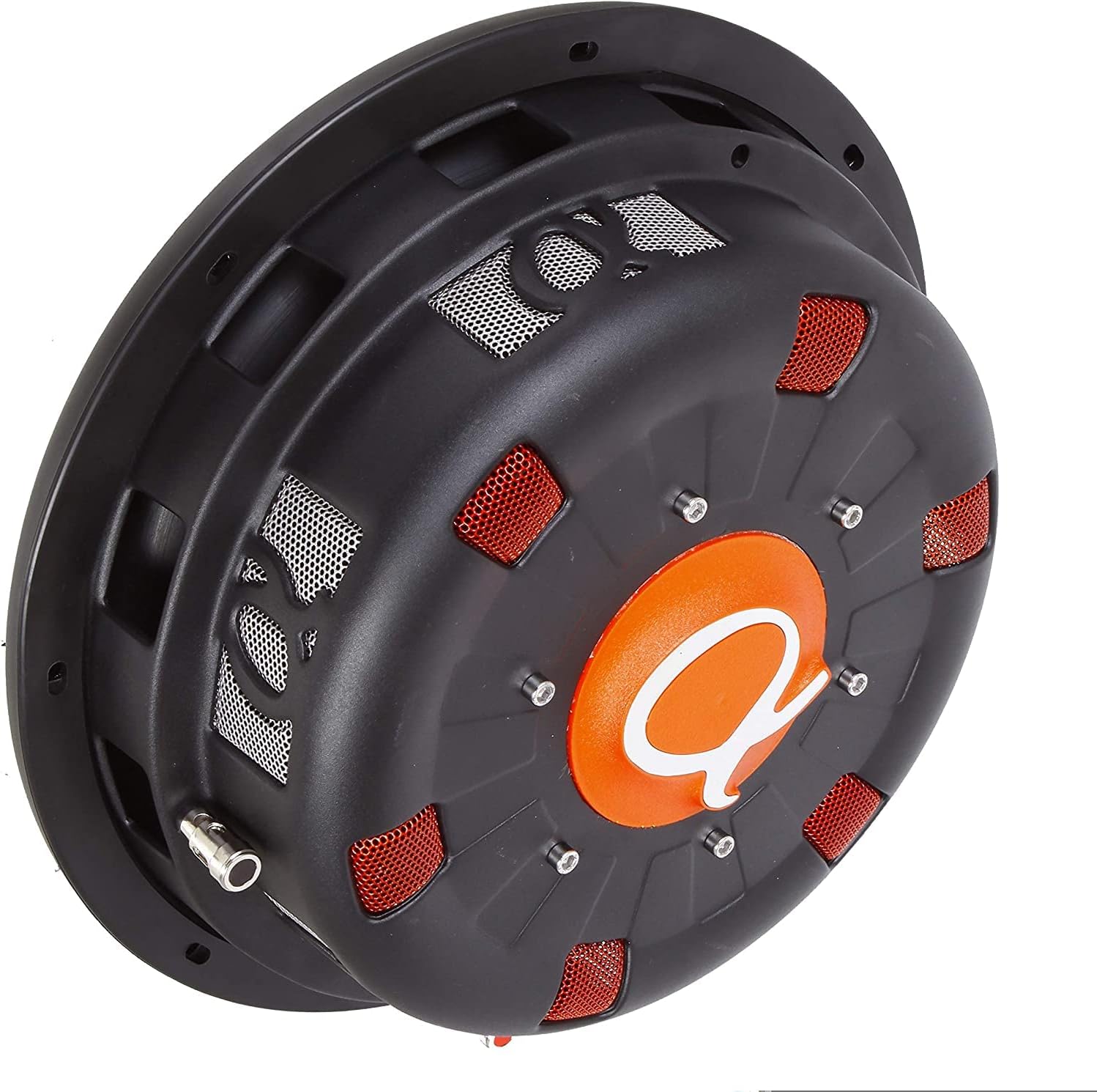 Alphasonik TSW312 Treis 300 Series Shallow Mount 12” 1500 Watts Max / 500 Watts RMS Single 4 Ohm Car Low Profile Flat Slim Thin Subwoofer Aluminum Cone Audio Speaker Bass Truck High Power Sub Woofer