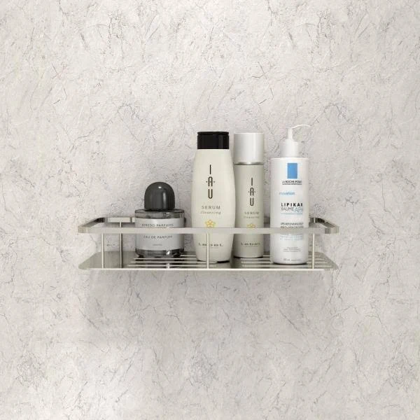 American Standard Passage 32 in. x 60 in. 4-Piece Glue-up Alcove Bath Wall in Platinum Marble