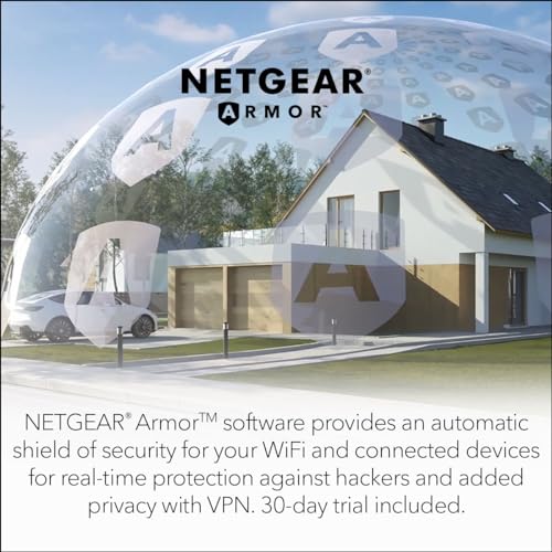 NETGEAR Nighthawk Modem Router Combo (CAX30) DOCSIS 3.1 Cable Modem and WiFi 6 Router - AX2700 6.0 Gbps - Compatible with Xfinity, Spectrum, Cox, and More - Gigabit Wireless Internet